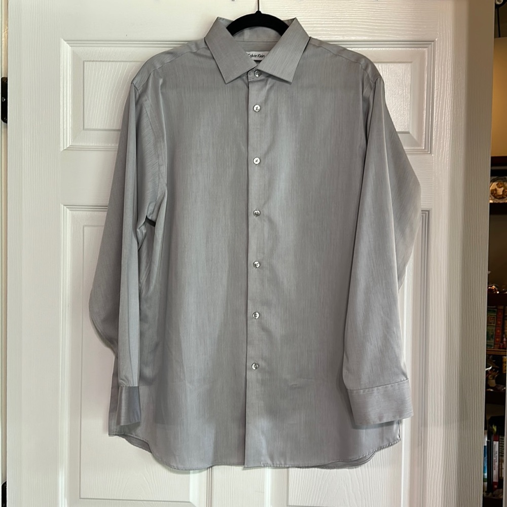 Calvin Klein Men’s’ button up, long sleeve shirt